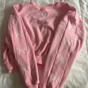 Pink Bow Altard State sweatshirt